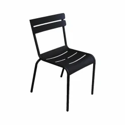 Luxembourg stol Liquorice (svart)