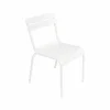 Luxembourg stol Cotton white (vit)