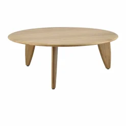 Lyckeby soffbord Ø80x29 cm Naturlackad ek