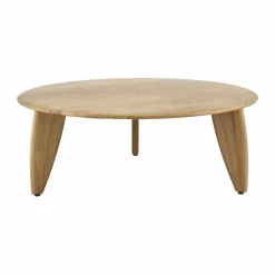 Lyckeby soffbord Ø80x29 cm Naturlackad ek
