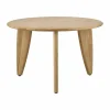 Lyckeby soffbord Ø60x37 5 cm Naturlackad ek