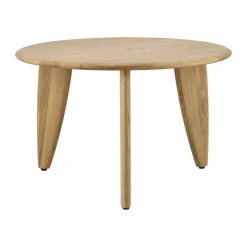 Lyckeby soffbord Ø60x37 5 cm Naturlackad ek