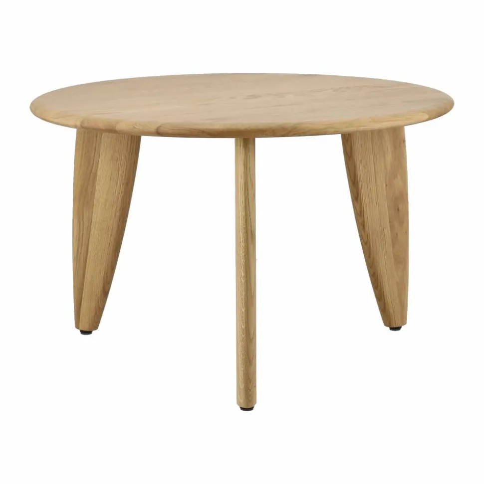 Lyckeby soffbord Ø60x37 5 cm Naturlackad ek