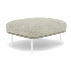 Lyra fotpall Fårskinn Mohawi-RAL1013