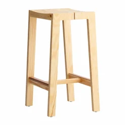 016 Maasto Bar Stool barpall Matt oljevaxad furu 65 cm