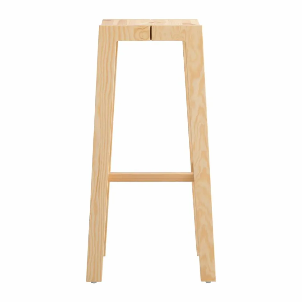 016 Maasto Bar Stool barpall Matt oljevaxad furu 75 cm