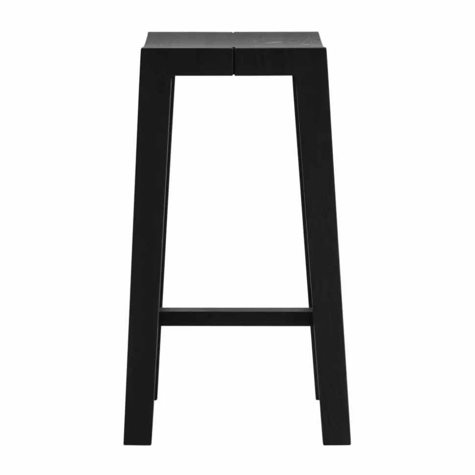 016 Maasto Bar Stool barpall Svartbetsad furu 65 cm