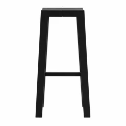 016 Maasto Bar Stool barpall Svartbetsad furu 75 cm