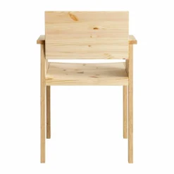 016 Maasto Dining Armchair karmstol Matt oljevaxad furu