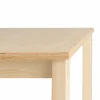 016 Maasto Table bord Matt oljevaxad furu 120x120x75 cm