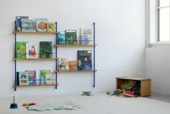 Magazine Shelving tidningsställ Ek-pine green 85x115x7 cm MS.115.1