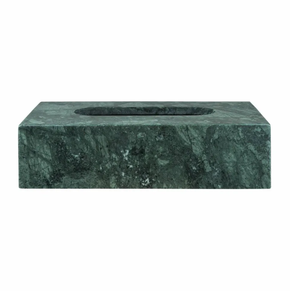 Marble näsdukslåda 14x25 5 cm Dark forest