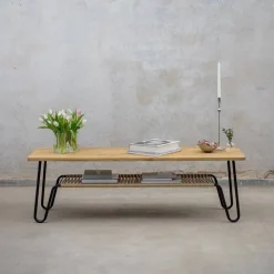 Marcel soffbord ek olja rustik 140x70