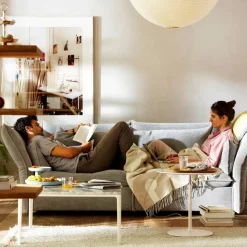Mariposa 2 5-sits soffa Iroko 02 silver grey