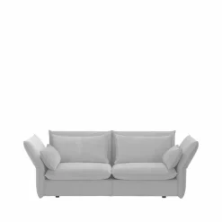 Mariposa 2 5-sits soffa Iroko 02 silver grey