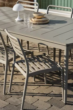 Marsala förlängningsbart matbord Taupe 208-288 cm