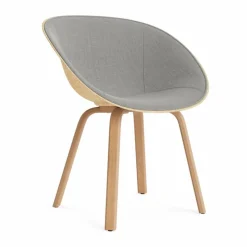 Mat Armchair karmstol framsideklädd Remix 133-hemp-beech