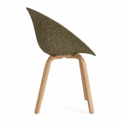 Mat Armchair karmstol framsideklädd Remix 133-seaweed-beech