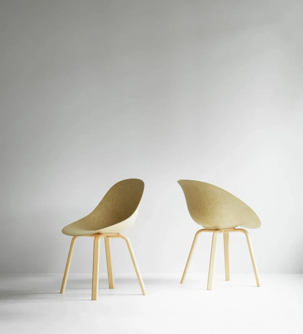 Mat Armchair karmstol Seaweed-beech