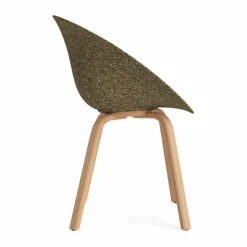 Mat Armchair karmstol Seaweed-beech
