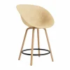 Mat Bar Armchair karmstol 65 cm Hemp-beech-black steel