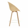 Mat Bar Armchair karmstol 65 cm Hemp-beech-cream steel