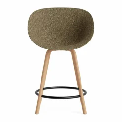 Mat Bar Armchair karmstol 65 cm Seaweed-beech-black steel