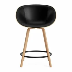 Mat Bar Armchair karmstol framsideklädd 65 cm Ultra 41599-hemp-beech-black steel