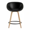 Mat Bar Armchair karmstol framsideklädd 65 cm Ultra 41599-seaweed-beech-black steel