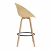 Mat Bar Armchair karmstol framsideklädd 75 cm Ultra 41599-hemp-beech-black steel