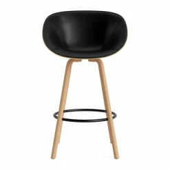 Mat Bar Armchair karmstol framsideklädd 75 cm Ultra 41599-hemp-beech-black steel