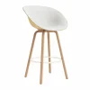 Mat Bar Armchair karmstol framsideklädd 75 cm Hallingdal 110-hemp-beech-cream steel