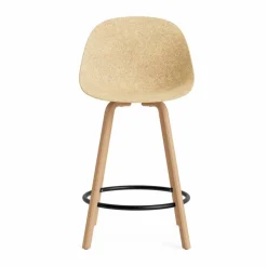 Mat Bar Chair barstol 65 cm Hemp-beech-black steel
