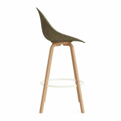 Mat Bar Chair barstol 75 cm Seaweed-beech-cream steel