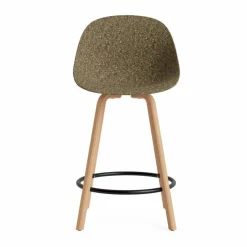 Mat Bar Chair barstol 65 cm Seaweed-beech-black steel
