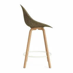 Mat Bar Chair barstol 65 cm Seaweed-beech-cream steel