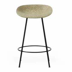 Mat Barstool barpall 65 cm Seaweed-black steel