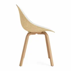 Mat Chair stol framsideklädd Hallingdal 110-hemp-beech