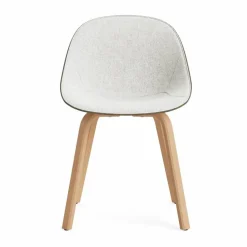 Mat Chair stol framsideklädd Hallingdal 110-seaweed-beech