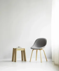 Mat Chair stol framsideklädd Remix 133-hemp-beech