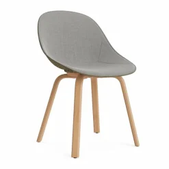 Mat Chair stol framsideklädd Remix 133-seaweed-beech
