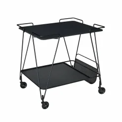 Matégot Trolley Rullvagn black