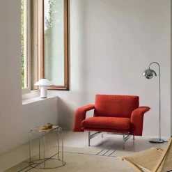 Meantime AV29 loungefåtölj Pol. aluminium-Fiord 0571