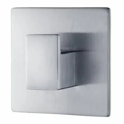 Menoto självhäftande krok 6x6 cm Matt rostfritt stål