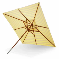Messina parasoll Lemon/sand 300x300 cm