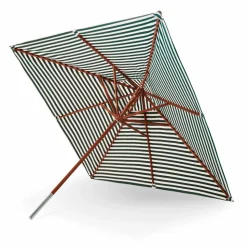 Messina parasoll Light apricot/dark green 300x300 cm