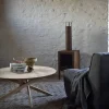 Mikado soffbord Ø100 cm Oak wax oil round