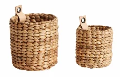 Mini korgar 2-pack Brun