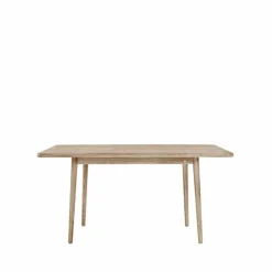 Miss Holly bord 175x82 + 1 ilägg 50 cm Ek ljus mattlack