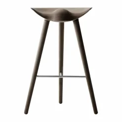 ML42 barstol 69 cm Brunoljad ek-stål